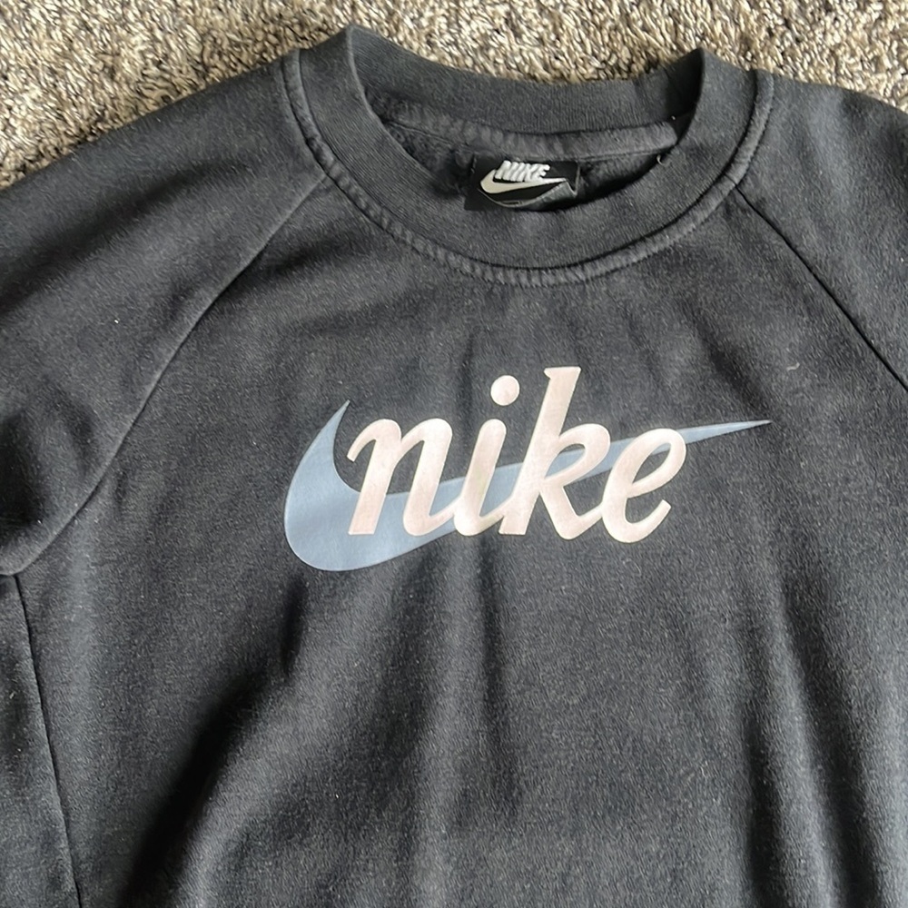Nike Girls Crewneck Sweater with Pockets Size Extra Large - Picture 2 of 6